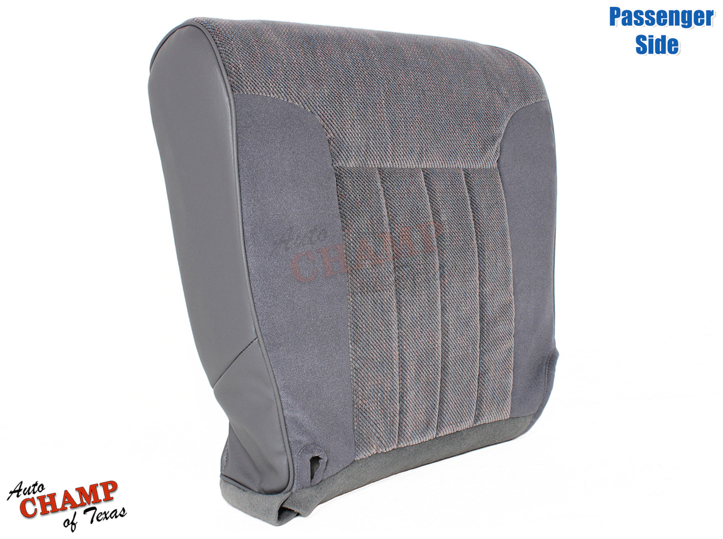 1994-1996 Dodge Ram 1500 SLT Laramie Passenger Side Bottom Cloth Seat Cover Gray