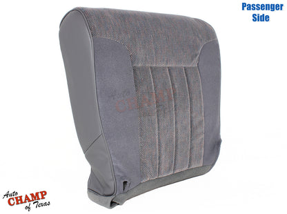 1994-1996 Dodge Ram 1500 SLT Laramie Passenger Side Bottom Cloth Seat Cover Gray