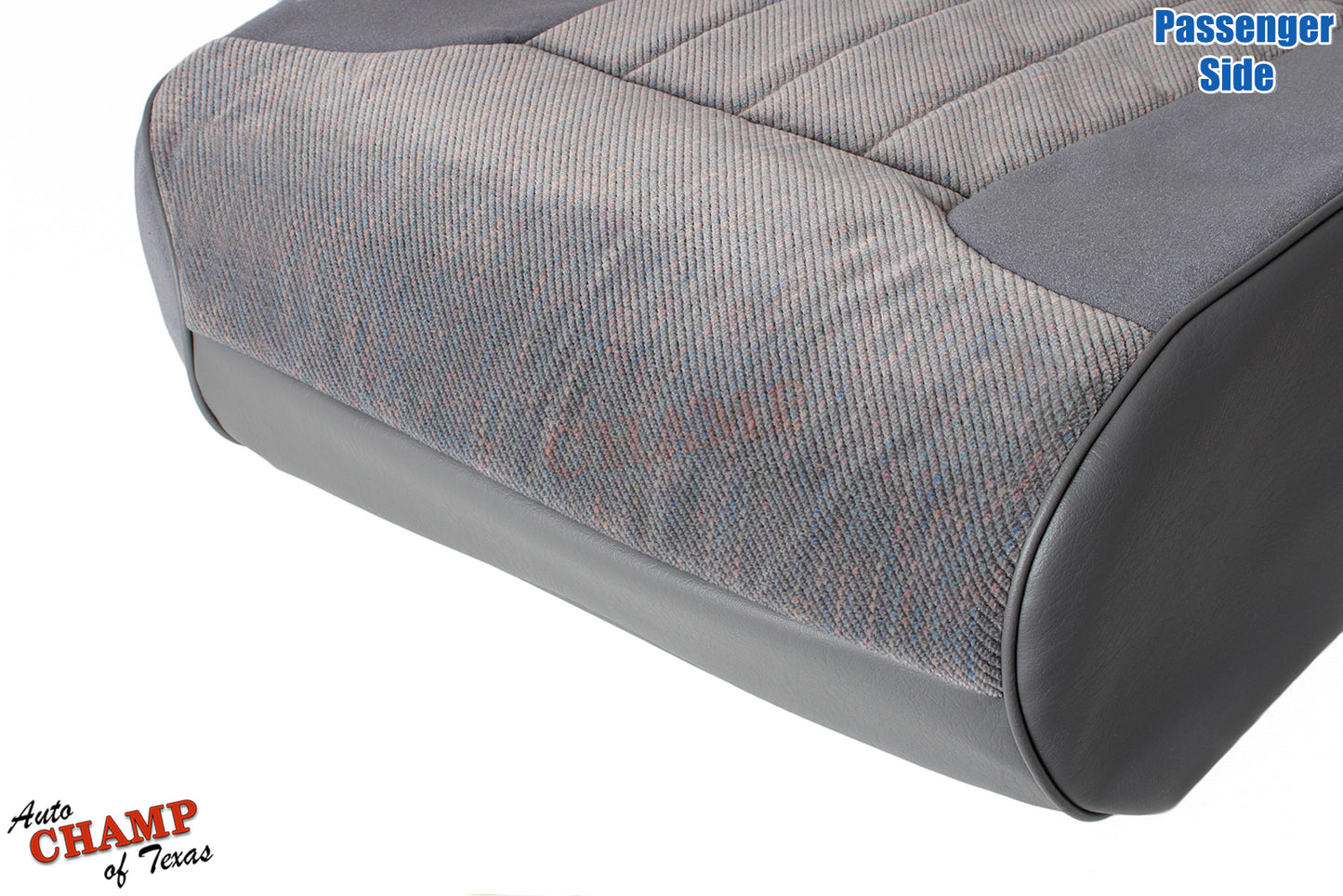 1994-1996 Dodge Ram 1500 SLT Laramie Passenger Side Bottom Cloth Seat Cover Gray