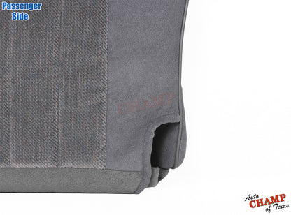 1994 1996 dodge ram 1500 slt passenger bottom seat cover gray