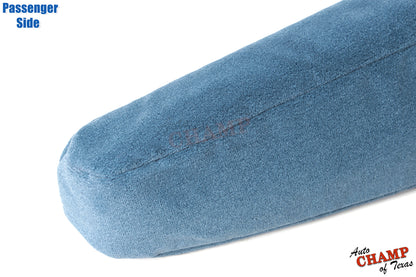 passenger side armrest blue oem cloth ford f550 1994 1997