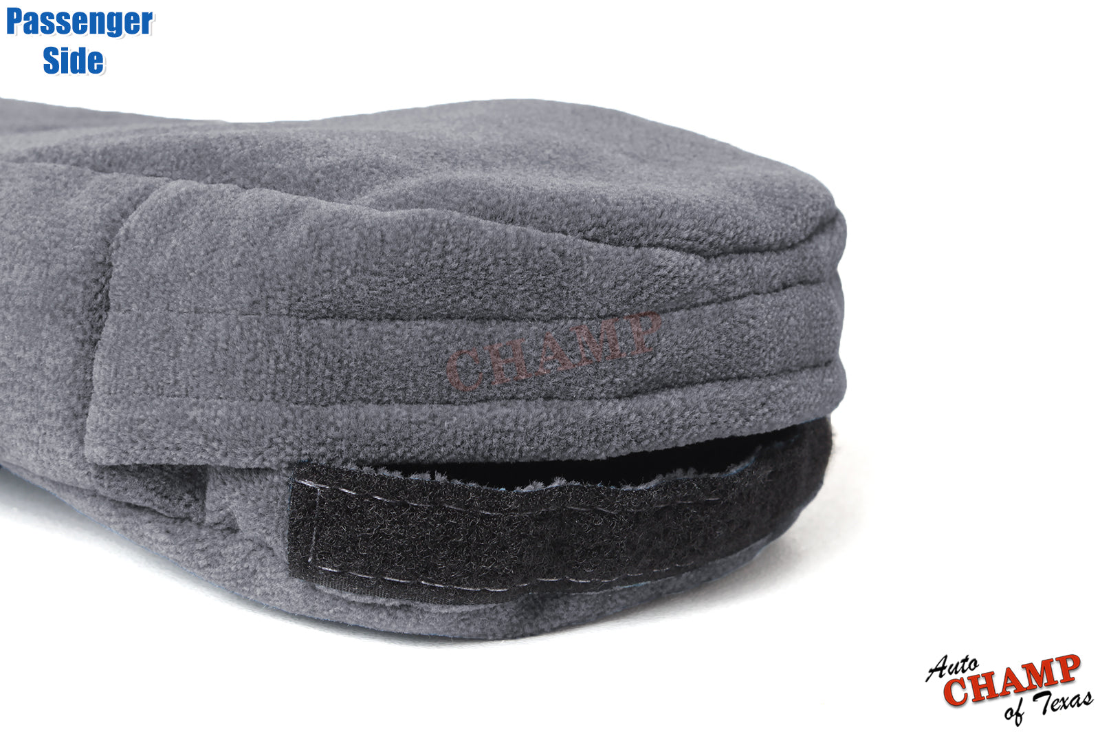 ford f550 passenger bench seat gray armrest cloth cover