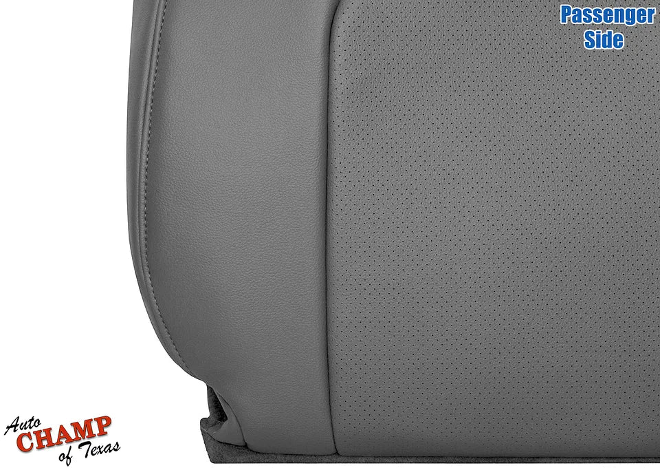 2013 honda ridgeline gray lean back leather perforated