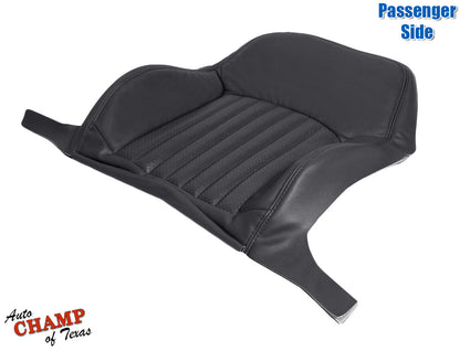 2000 firebird trans am lean back seat cover black leather