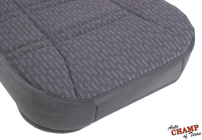 jeep cherokee se driver side cloth seat cover mist gray 1997 1998