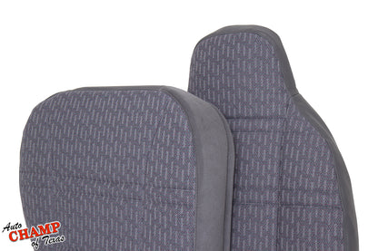 1997 1998 jeep cherokee se mist gray driver seat cover full cloth set