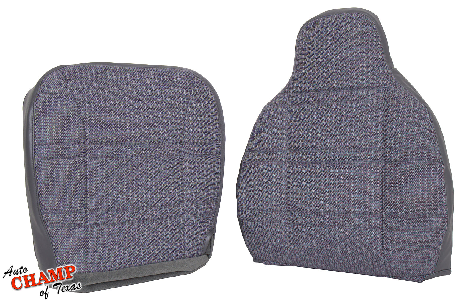 1997-1998 Jeep Cherokee Sport SE Driver Side Bottom Replacement Cloth Seat Cover Mist Gray