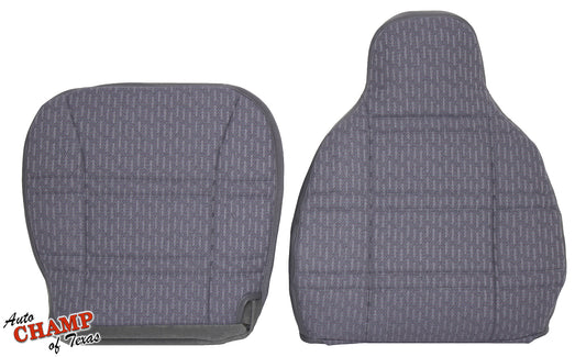 1997 1998 jeep cherokee sport se driver seat cover mist gray cloth set