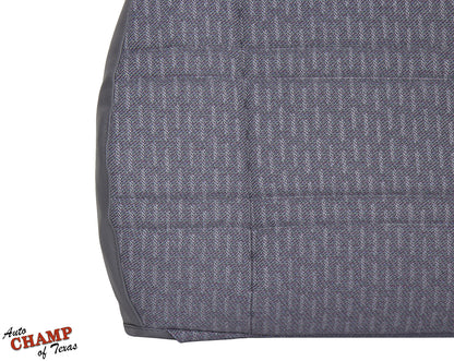 driver side seat cover jeep cherokee sport se mist gray lean back 1997 1998