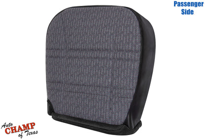 1999 2001 jeep cherokee passenger seat cover gray backrest section