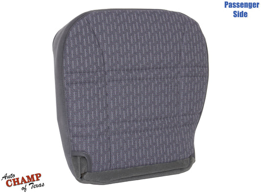 driver side seat bottom cover jeep cherokee sport se 1997 1998 mist gray
