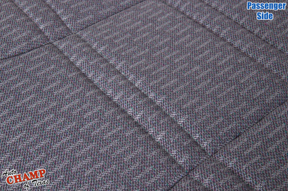 1997-1998 Jeep Cherokee Sport SE passenger seat cover mist gray close-up fabric texture