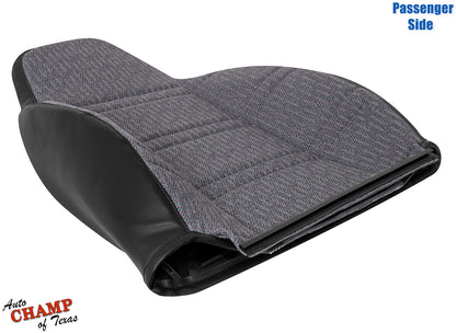 dark gray passenger seat bottom replacement for 1997-2001 jeep cherokee sport se