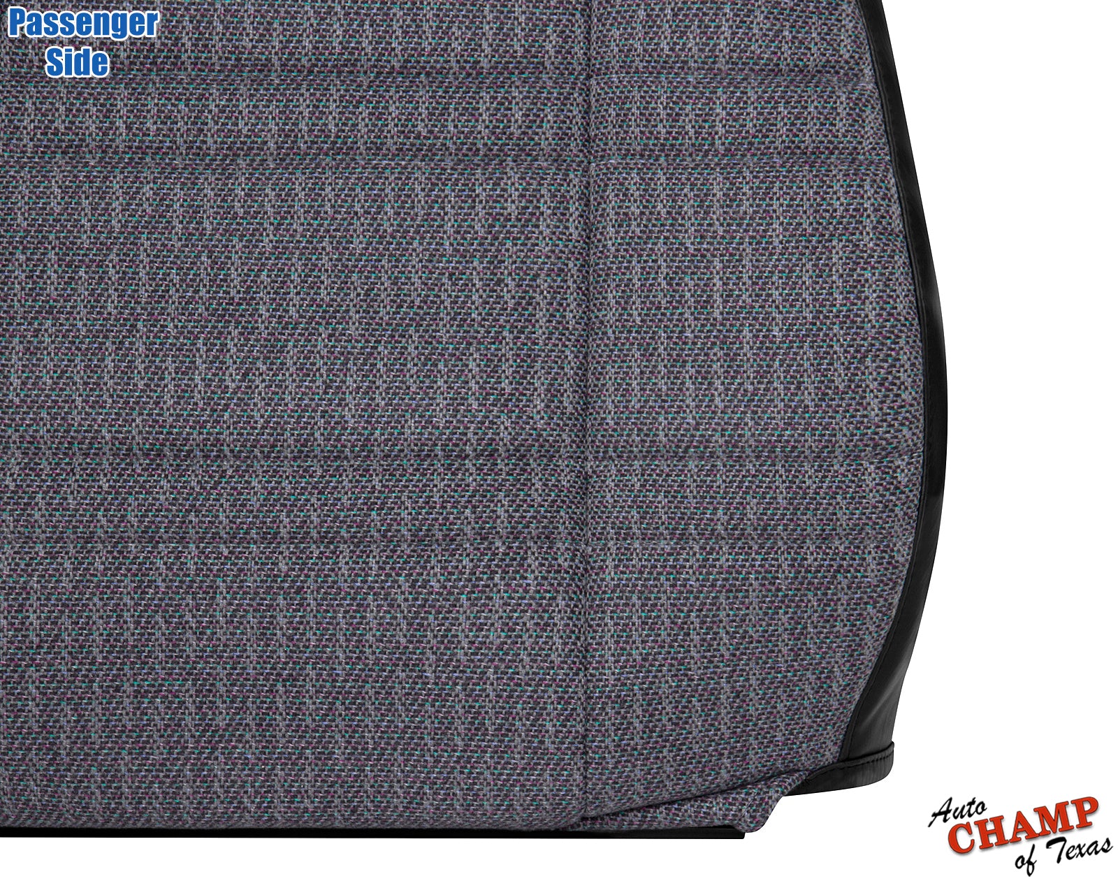 1999-2001 jeep cherokee sport se passenger side seat cover dark gray cloth auto champ of texas