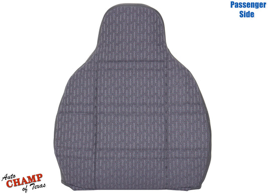 1997-1998 Jeep Cherokee Sport SE Passenger Side Lean Back Cloth Seat Cover Mist Gray