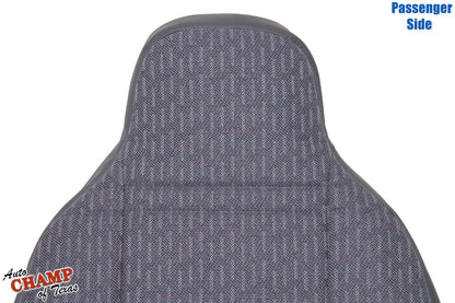 1997-1998 Jeep Cherokee Sport SE passenger seat cover mist gray top view