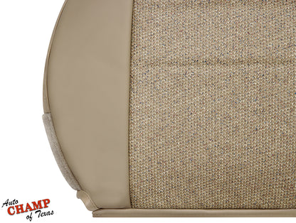 97 06 jeep wrangler driver seat cover close up tan cloth replacement durable upgrade