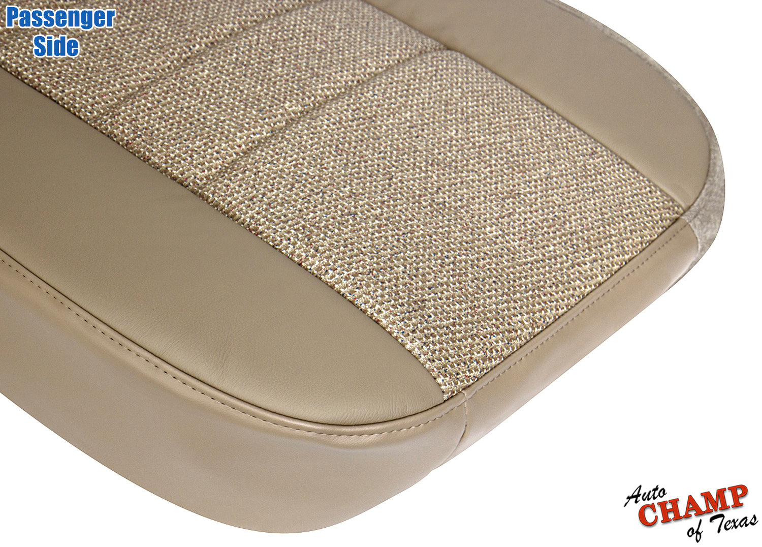 jeep wrangler passenger seat base 1997 2006 camel tan cloth
