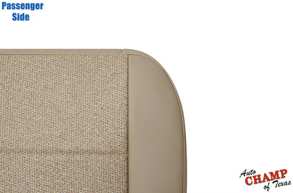 camel tan passenger seat base jeep wrangler 1997 2006 cloth