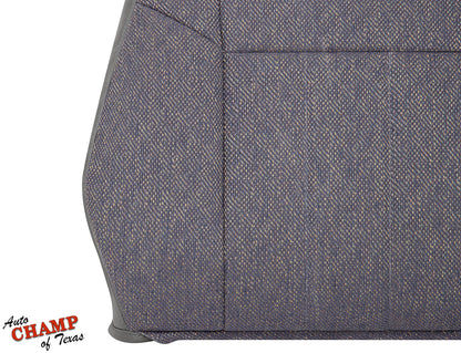 1997-1998 Jeep Cherokee Classic driver seat cover mist gray close-up with durable cloth material.