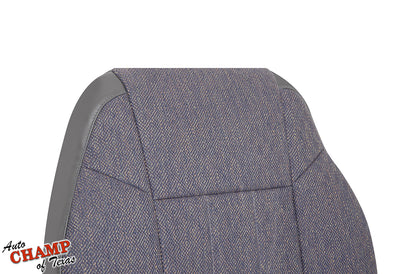 1997-1998 Jeep Cherokee Classic driver seat cover mist gray cloth with premium factory fit.
