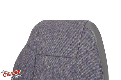 1997-1998 Jeep Cherokee Classic driver seat cover mist gray cloth with factory-style fit.