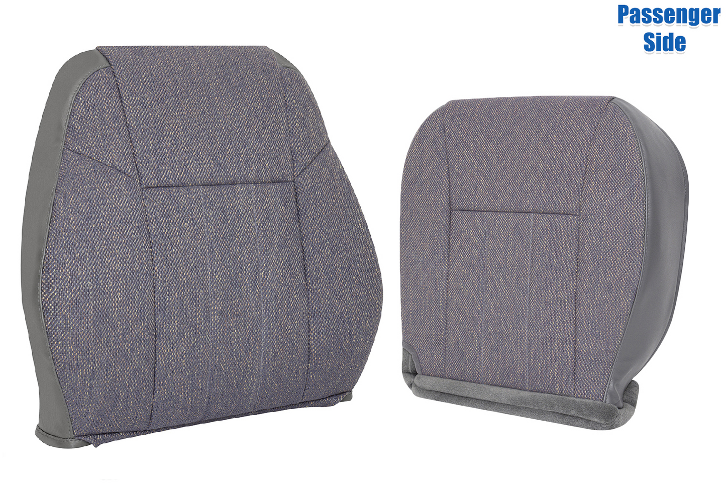 1997-1998 Jeep Cherokee Classic Passenger Side Cloth Seat Covers Mist Gray