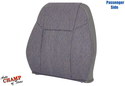 1997-1998 Jeep Cherokee Classic passenger seat cover mist gray replacement with factory-style fit and durable cloth.
