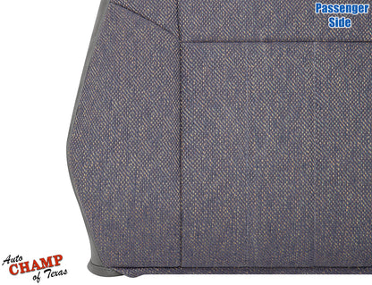 passenger seat back cover 1997 jeep cherokee mist gray cloth