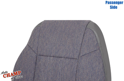passenger lean back seat cover 1997 jeep gray cloth