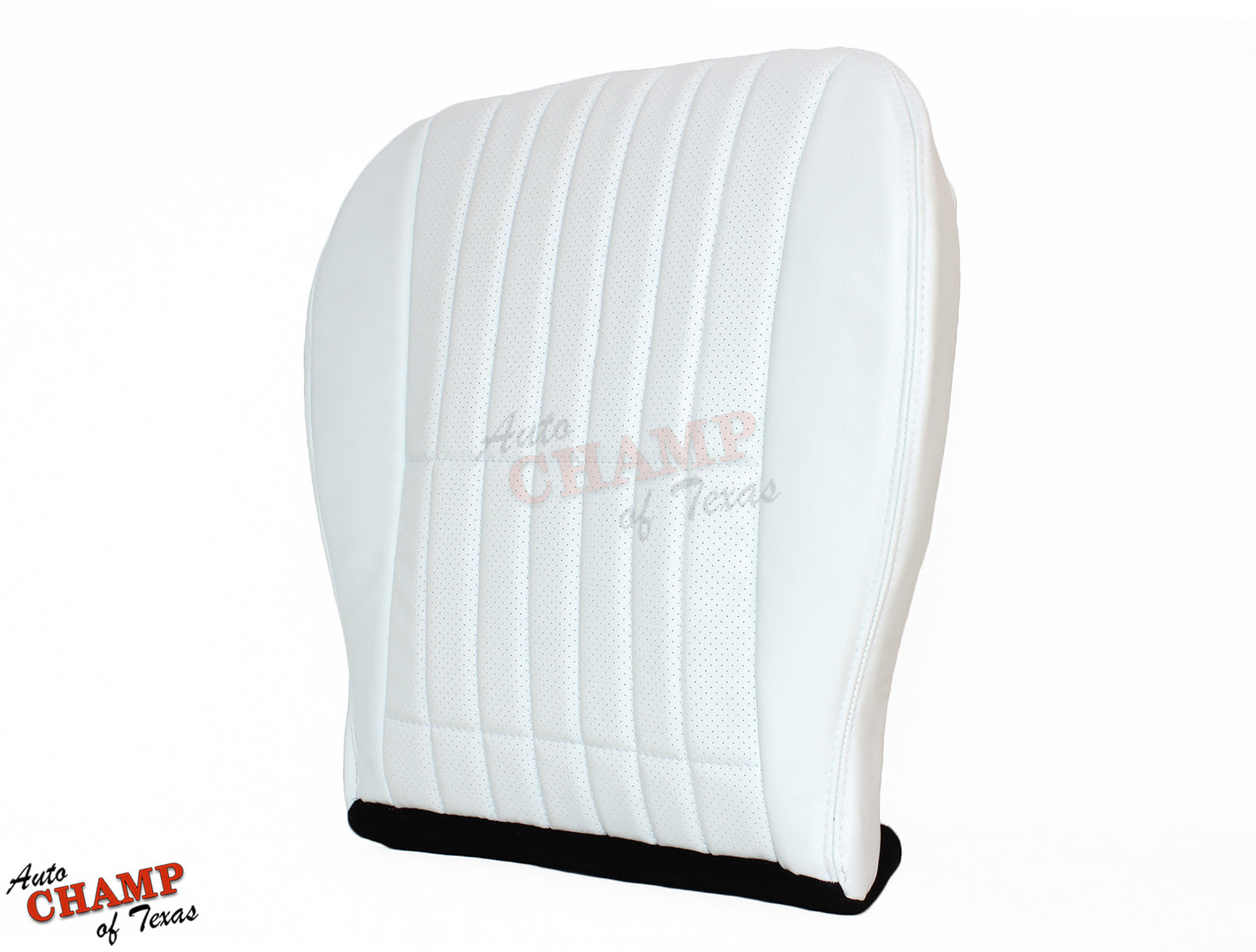 1997 Chevy Camaro 30th Anniversary Driver Bottom Leather Seat Cover White