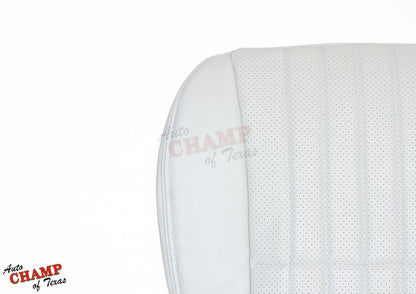 1997 Chevy Camaro 30th Anniversary Driver Bottom Leather Seat Cover White