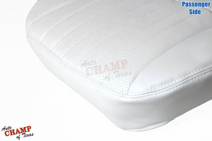 1997 Chevy Camaro 30th Anniversary Passenger Bottom Leather Seat Cover White