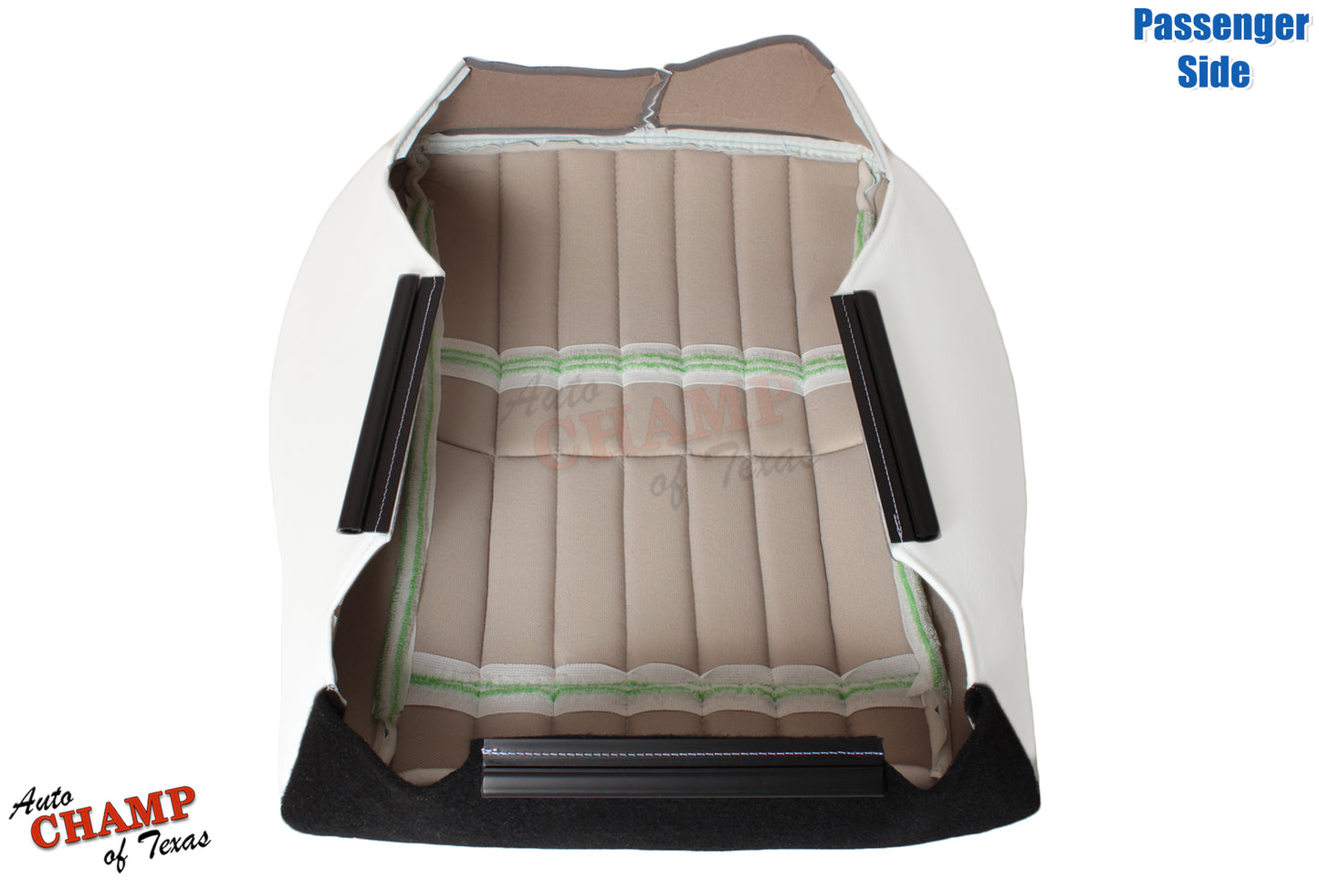 1997 Chevy Camaro 30th Anniversary Passenger Bottom Leather Seat Cover White