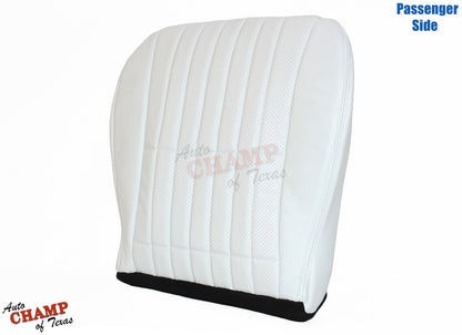 1997 Chevy Camaro 30th Anniversary Passenger Bottom Leather Seat Cover White