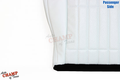 1997 Chevy Camaro 30th Anniversary Passenger Bottom Leather Seat Cover White