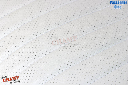 1997 Chevy Camaro 30th Anniversary Passenger Bottom Leather Seat Cover White