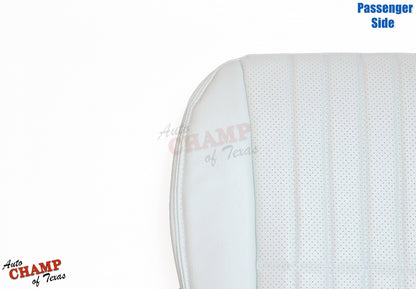 1997 Chevy Camaro 30th Anniversary Passenger Bottom Leather Seat Cover White
