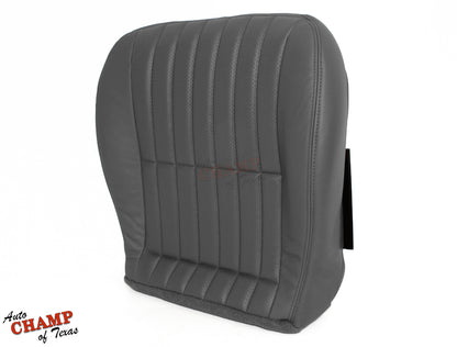 1997-1999 Chevy Camaro Z28 RS SS Driver Side Bottom Leather Seat Cover Dark Gray
