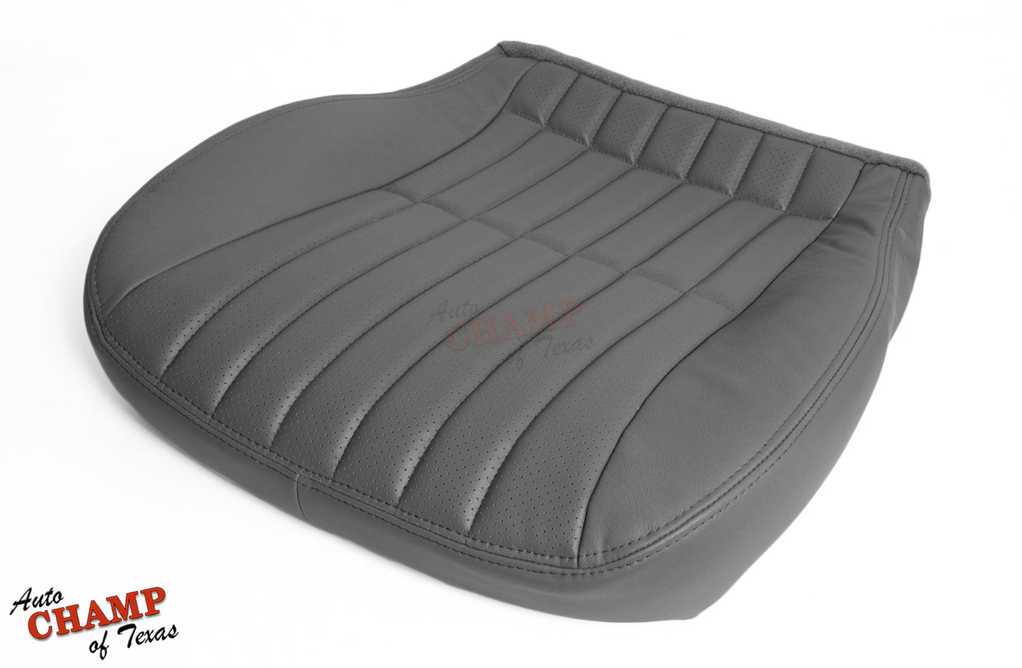1997-1999 Chevy Camaro Z28 RS SS Driver Side Bottom Leather Seat Cover Dark Gray