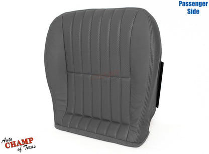 1997-1999 Chevy Camaro Z28 RS SS Passenger Bottom Leather Seat Cover Dark Gray