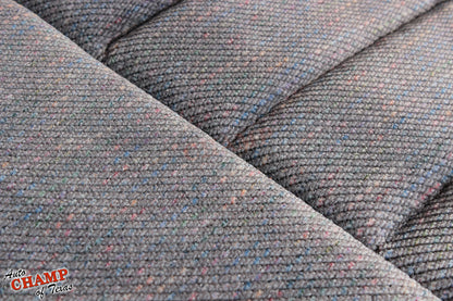 1997 Dodge Ram 1500 SLT Laramie Driver Side Bottom Cloth Seat Cover Mist Gray "Gray"
