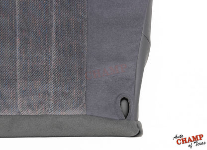 1997 Dodge Ram 1500 SLT Laramie Driver Side Bottom Cloth Seat Cover Mist Gray "Gray"