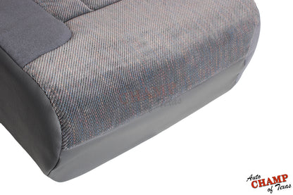 1997 Dodge Ram 1500 SLT Laramie Driver Side Bottom Cloth Seat Cover Mist Gray "Gray"