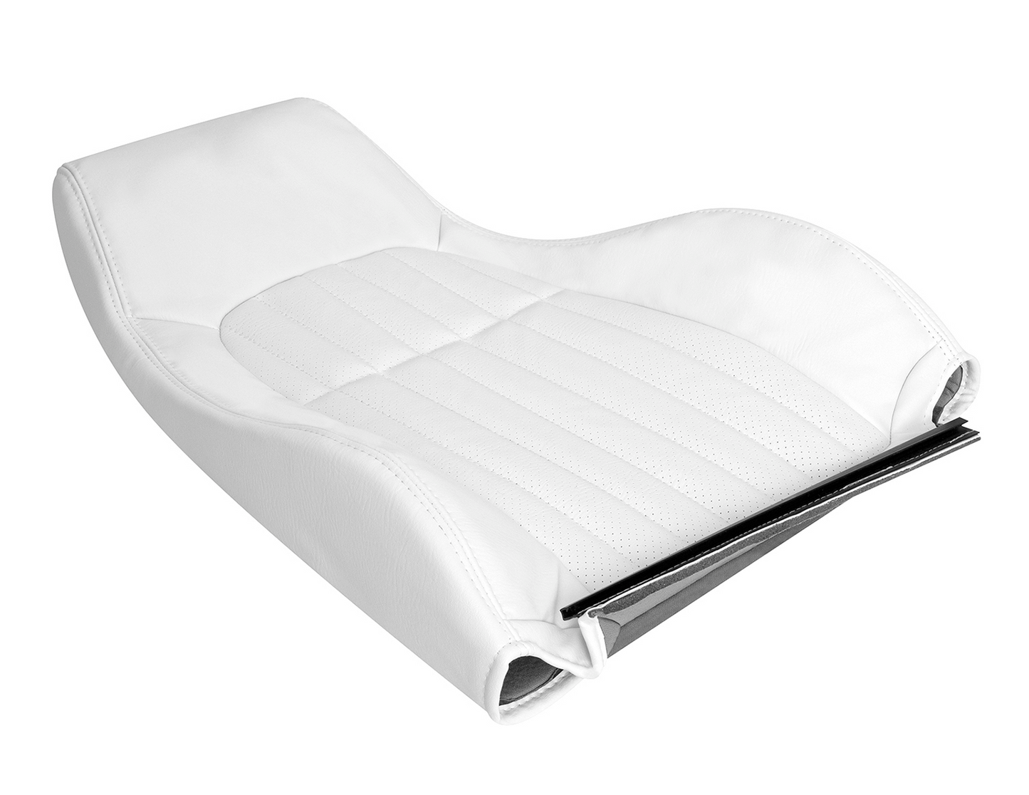 1998-2002 Chevy Camaro Z28 RS SS Driver Side Lean Back Leather Seat Cover White