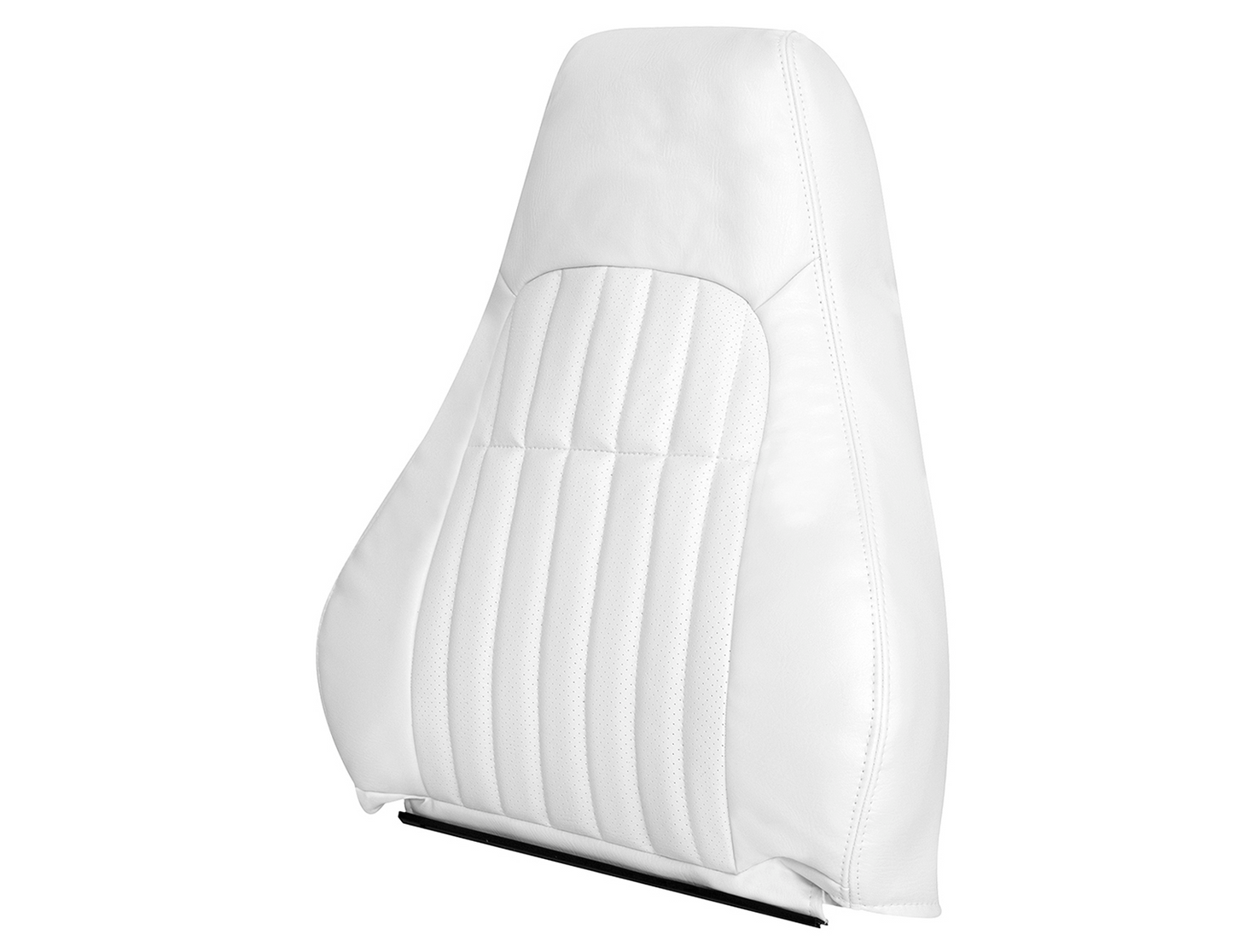 1998-2002 Chevy Camaro Z28 RS SS Driver Side Lean Back Leather Seat Cover White