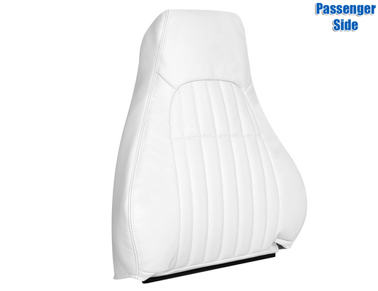 1998-2002 Chevy Camaro Z28 RS SS Passenger Lean Back Leather Seat Cover White