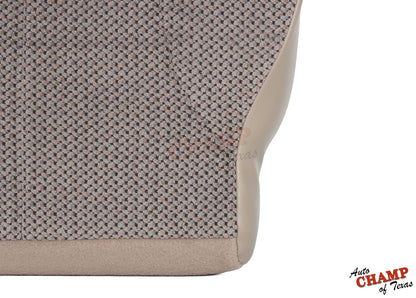 2001 dodge ram 1500 laramie driver seat cover tan cloth side view