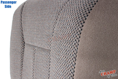 1998 2002 dodge ram 1500 slt laramie passenger seat cover closeup tan cloth