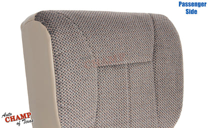 1998 2002 dodge ram 1500 laramie passenger seat cover tan cloth replacement upgrade